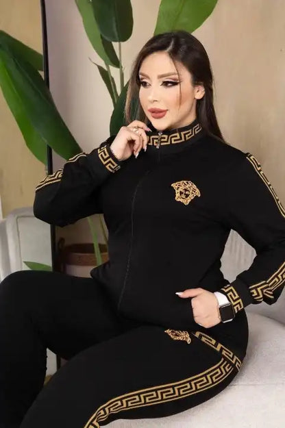 أونسومبل فيرزاتشي سبور-شيك بزواقة ذهبية