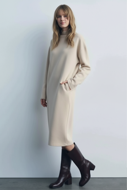 فستان الكشمير الخالص